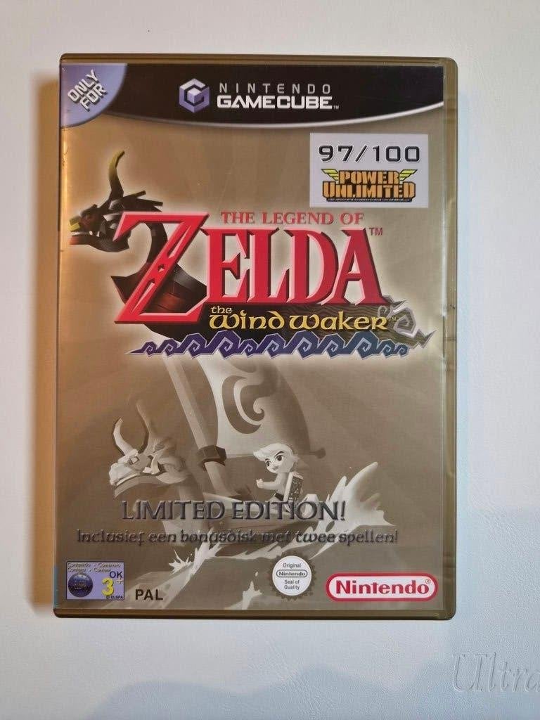 Zelda The Windwaker Limited Edition, Spelcomputers en Games, Avontuur en Actie, 1 speler, Ophalen of Verzenden, Zo goed als nieuw