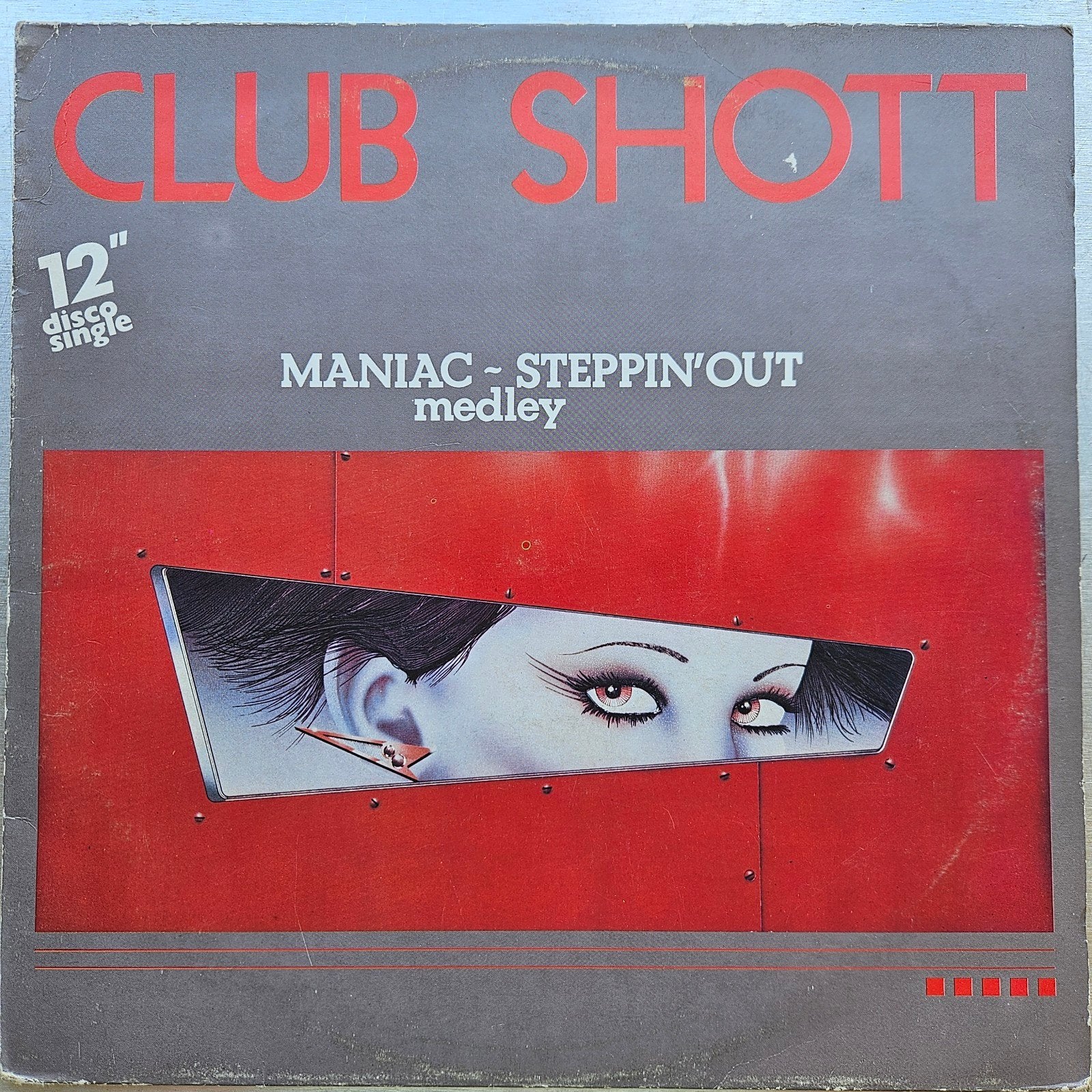 Club Shott - Maniac ~ Steppin' Out Medley 12inch Maxisingle, Ophalen of Verzenden, 12 inch