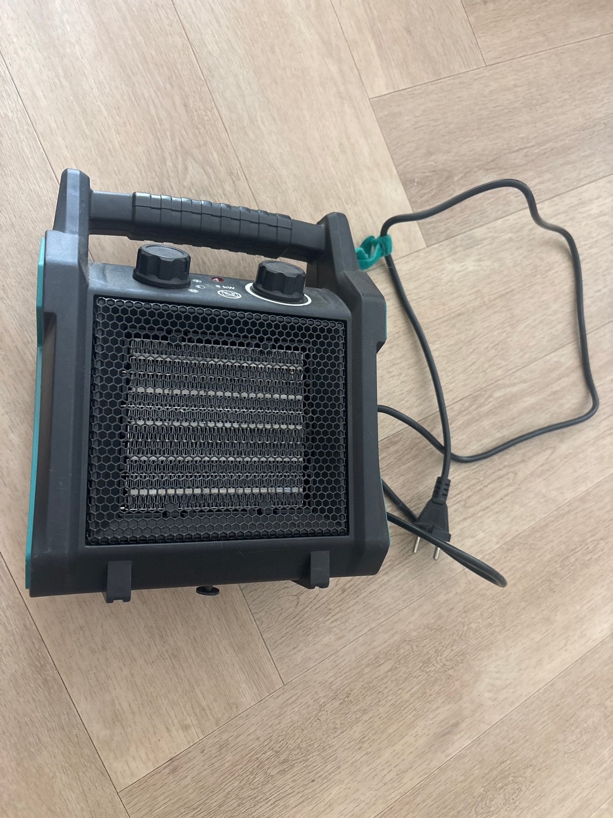 Elektrische Ventilatorkachel 3kW met Thermostaat, Minder dan 30 cm, Kachel, Minder dan 60 cm, Ophalen of Verzenden