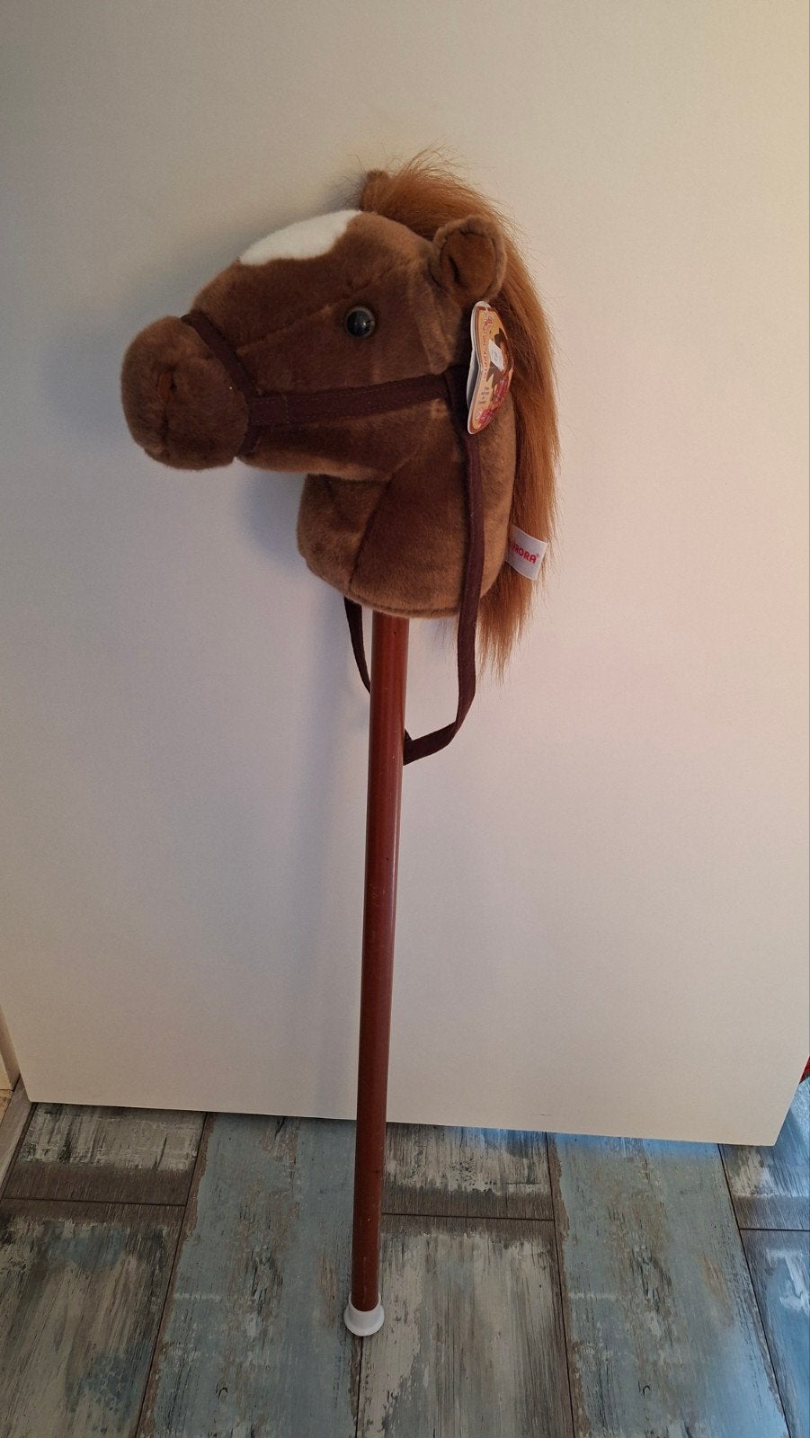 Houten stokpaardje met geluid, Ophalen, Gebruikt, Jongen of Meisje