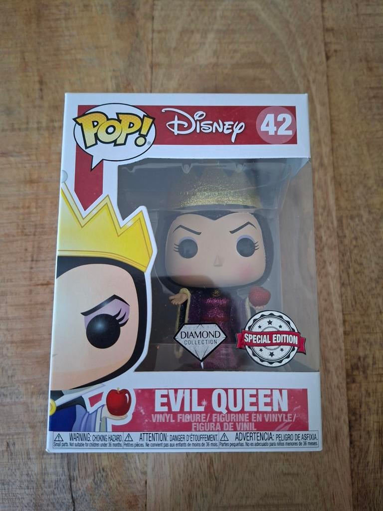 Funko pop Evil Queen, Snow White and The Seven Dwarfs, Ophalen of Verzenden, Nieuw