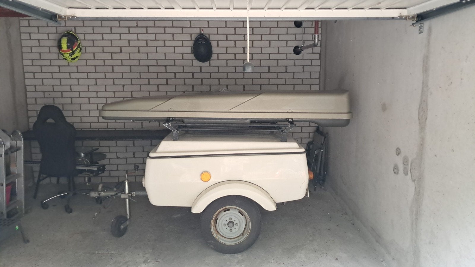 dakkoffer/skibox 225x54 met sleutel, Ophalen