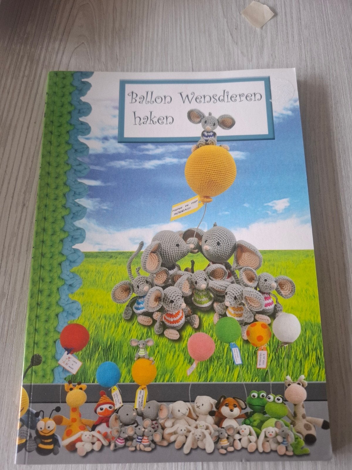 Ballon wensdieren haken, Hobby en Vrije tijd, Ophalen of Verzenden, Haken, Patroon of Boek