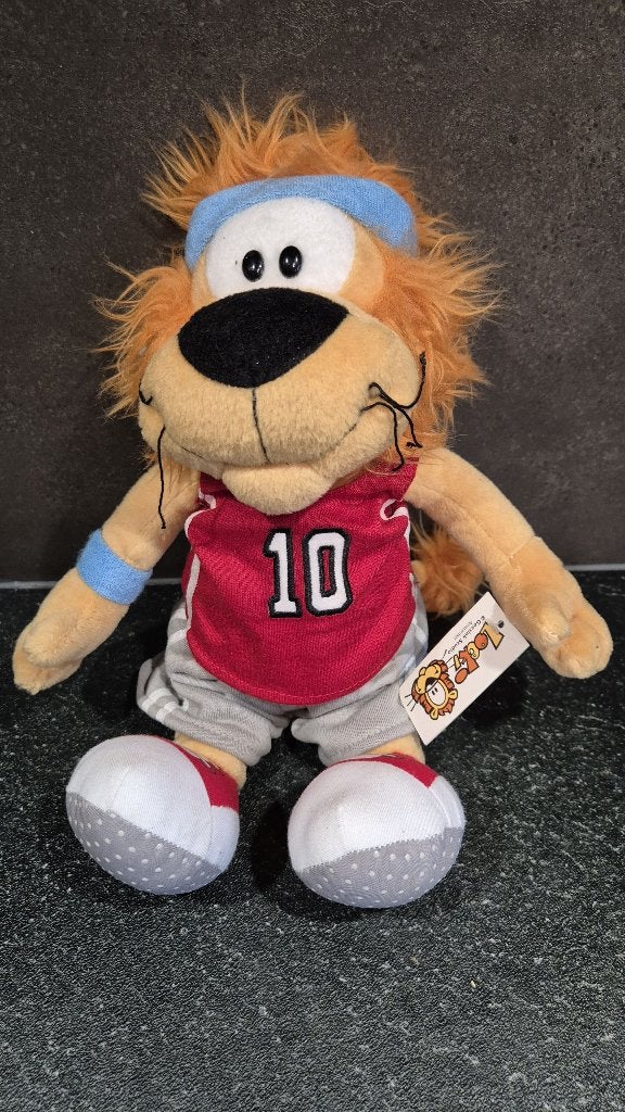 Loeki de Leeuw knuffel Sport Basketbal, 32cm. 5A12, Tweedehands verkoop, Tweedehands verkoop, Gebruikt, Overige typen