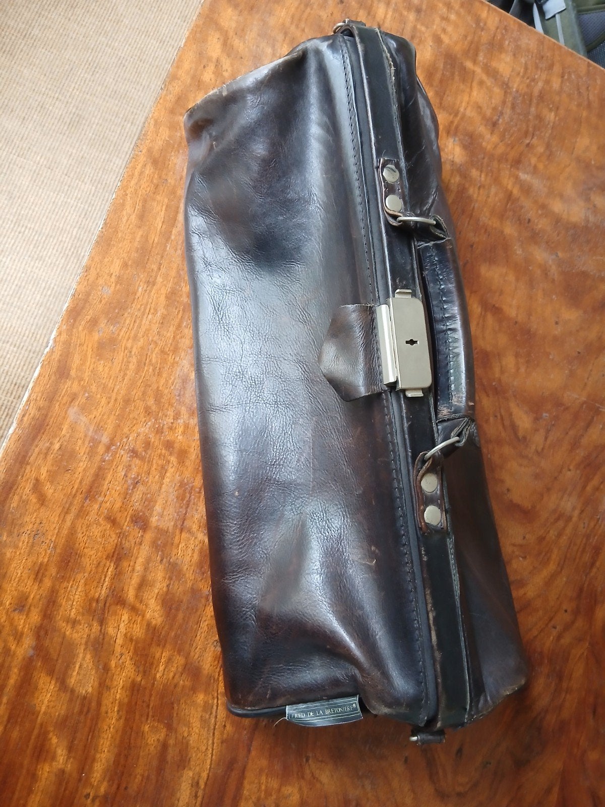 Super gave doctor tas van leer, Ophalen of Verzenden, Leer, Minder dan 50 cm