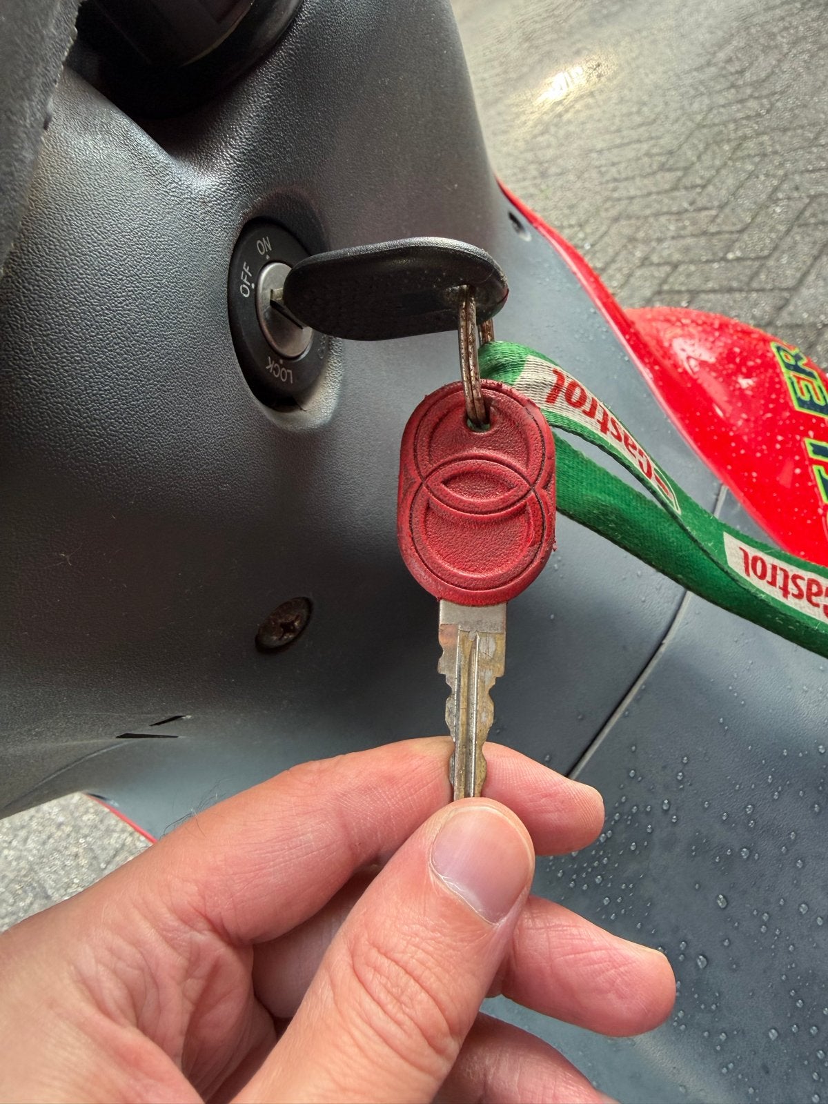 Gilera Runner Contactslot Set met 2 Sleutels, Ophalen of Verzenden, Gebruikt, Overige typen, Overige merken