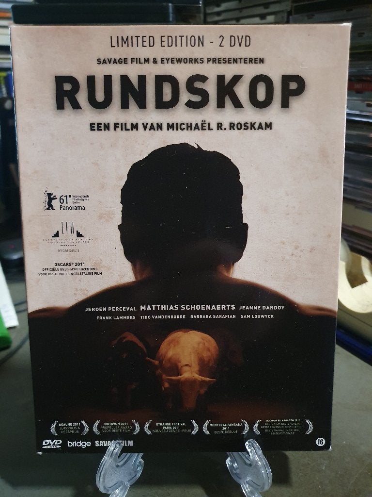 Rundskop - Michaël R. Roskam limited edition 2DVD, Alle leeftijden, Ophalen, Zo goed als nieuw