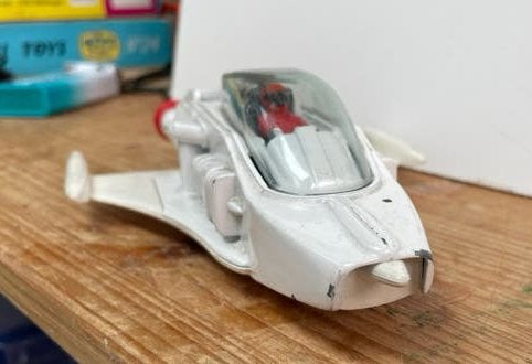 Dinky Toys Battle Cruiser Ruimteschip - Vintage Speelgoed, Ophalen of Verzenden