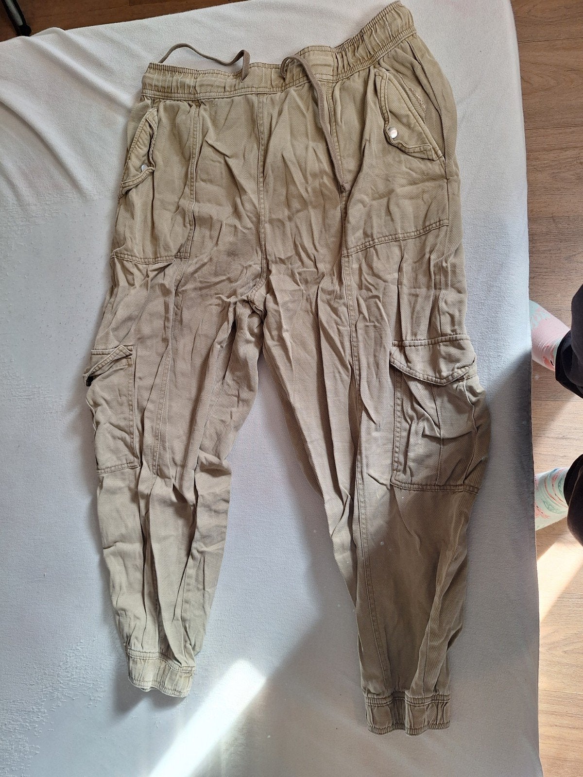 Rita Ora x Primark broek - Maat XL, Ophalen, Beige, Maat 46/48 (XL) of groter, Lang