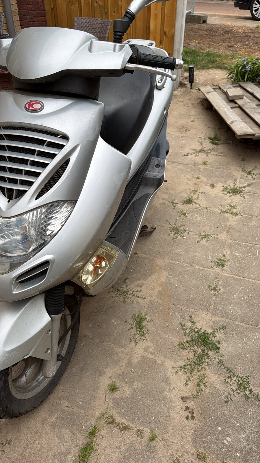 Kymco S8 Scooter 2t, Ophalen, Tweetakt, Gebruikt, Maximaal 45 km/u