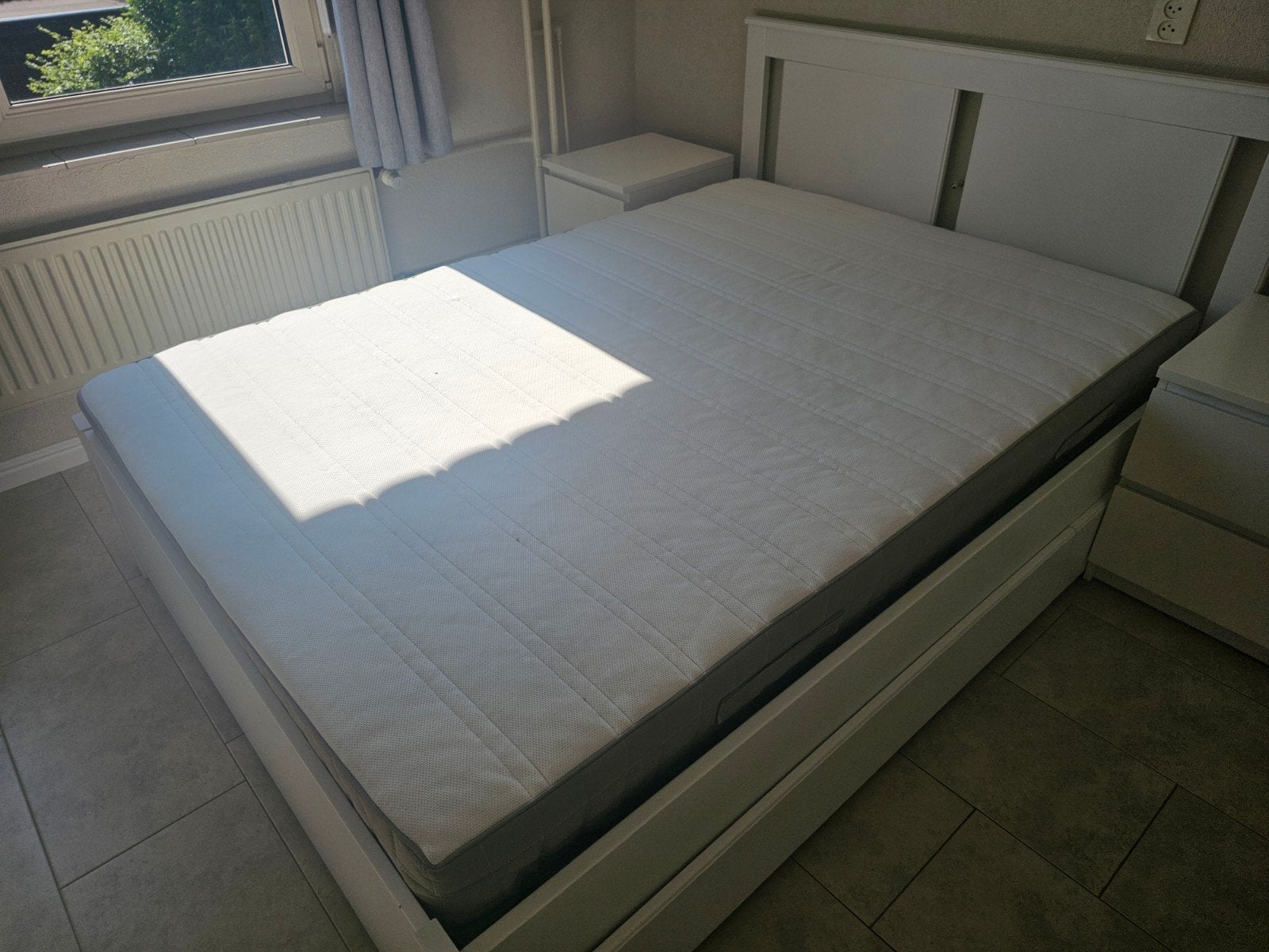 IKEA Hamarvik matras 160x200 - zo goed als nieuw, Ophalen, Tweepersoons, Zo goed als nieuw, Matras