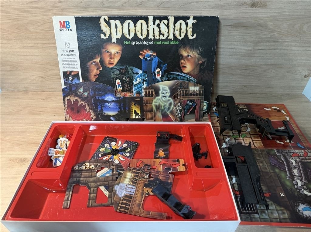 spookslot het griezelspel met veel aktie orgineel - s6595, Verzenden, Zo goed als nieuw