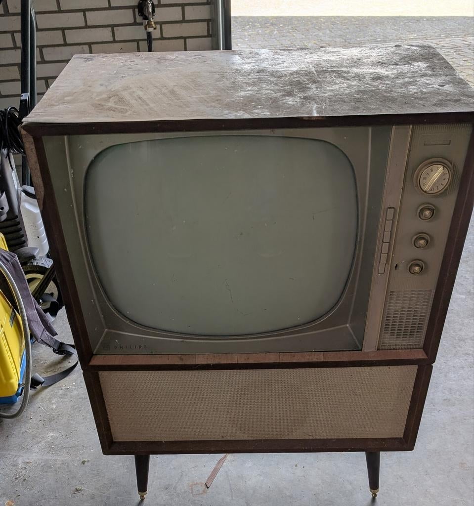 Philips zwart-wit tv uit 1959, Ophalen of Verzenden