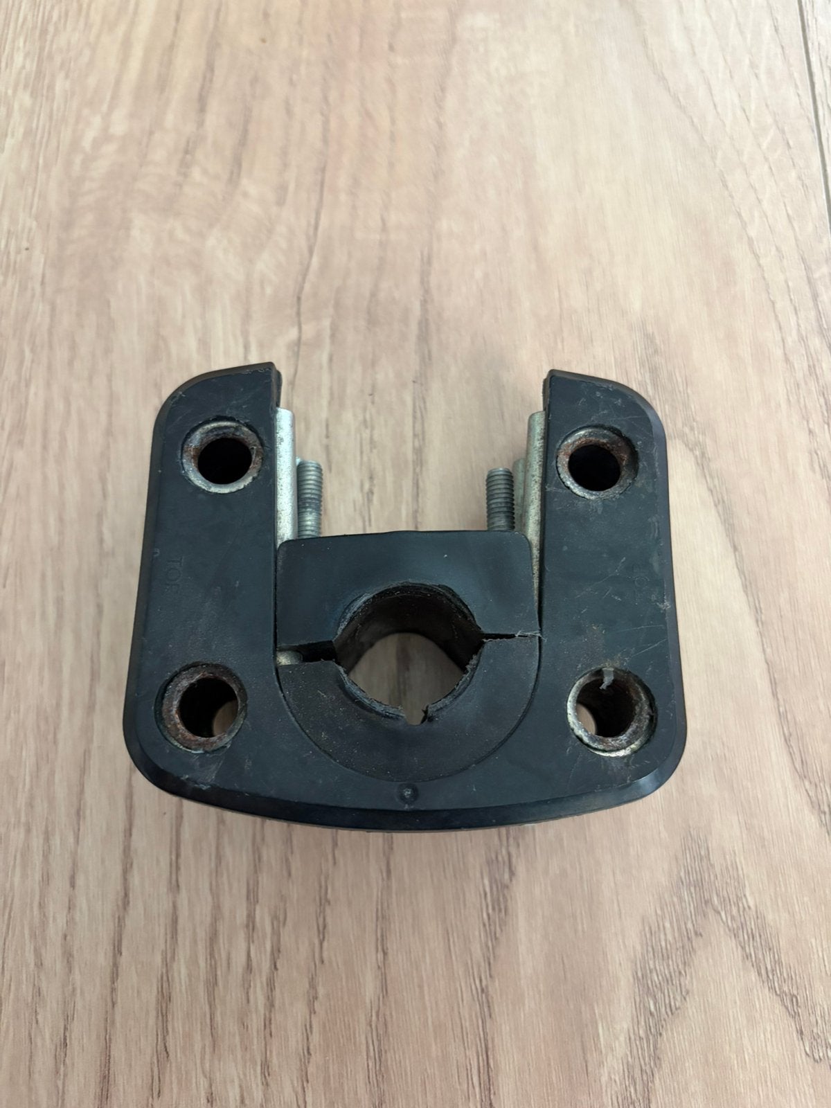 Bobike adapter montageblok voor fietsstoeltje voorop, Ophalen of Verzenden, Gebruikt, 0 t/m 18 kg, Voorzitje