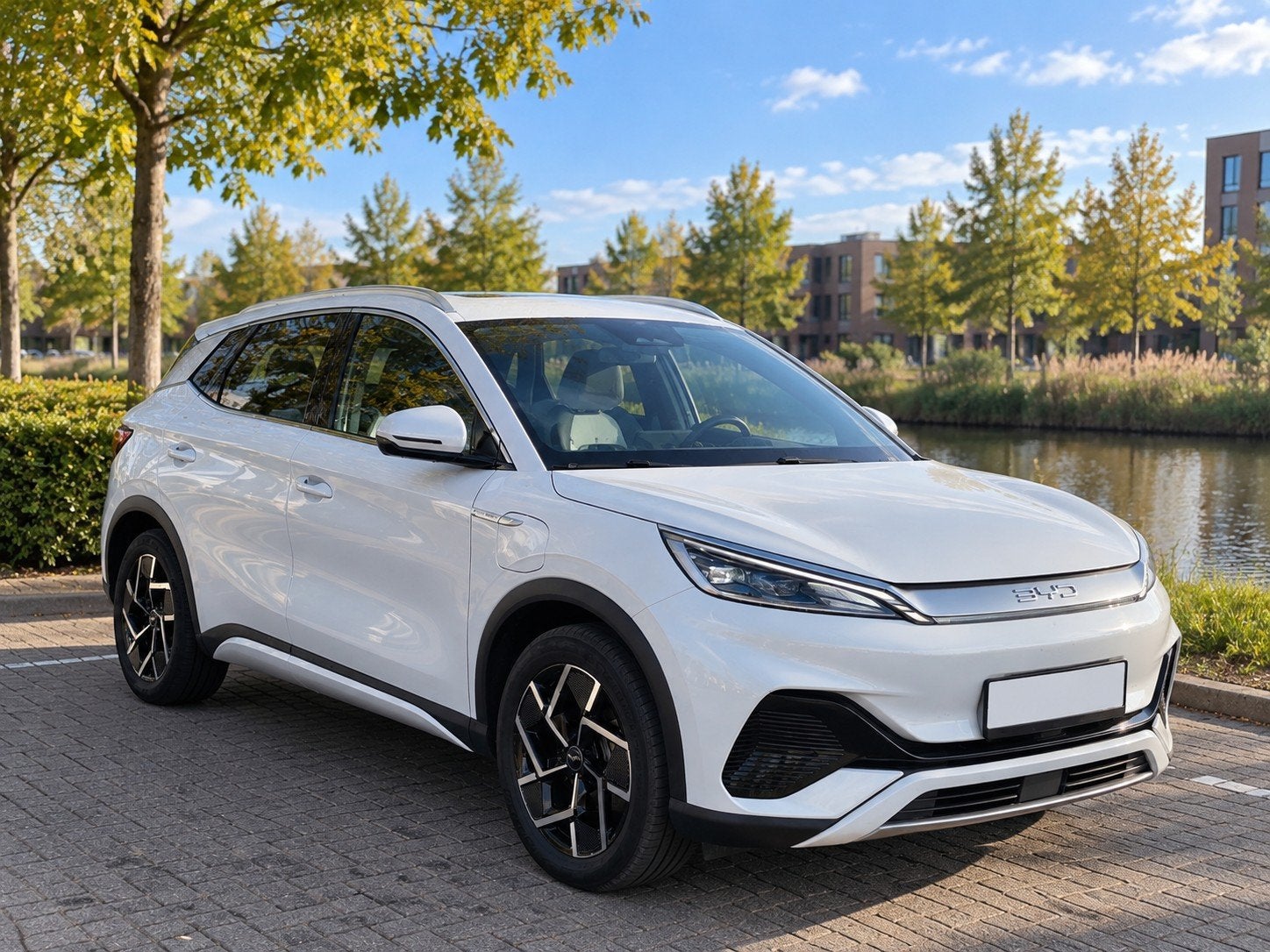 BYD ATTO 3 Design 60,48 kWh – 2023 – NAP – Panoramadak, Auto's, Wit, Elektrisch, 44 min, SUV of Terreinwagen