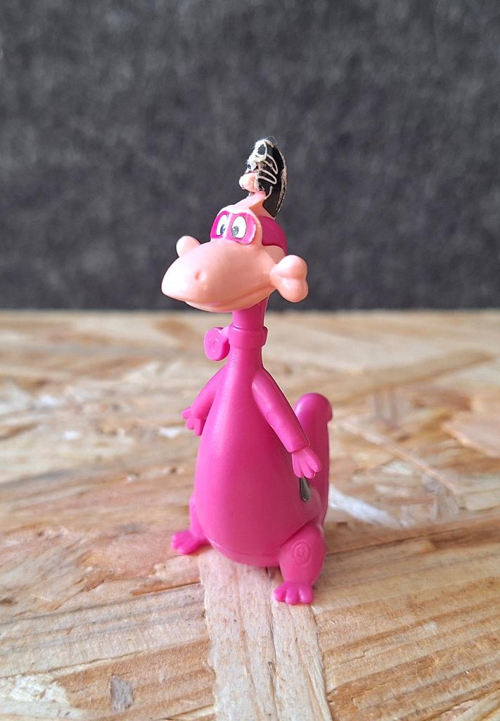 Roze Dino figuurtje uit The Flintstones – Kinder Surprise, Ophalen of Verzenden, Zo goed als nieuw