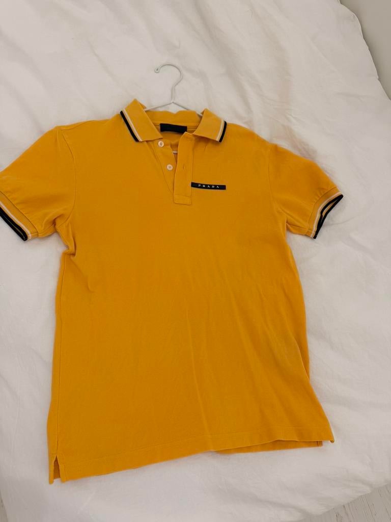 Prada polo, Kleding | Heren, Ophalen of Verzenden, Zo goed als nieuw, Zwart
