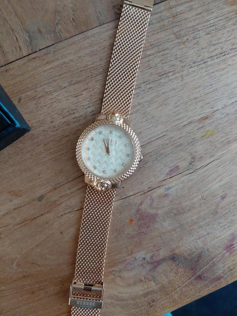Versus versace horloge dames, Sieraden, Tassen en Uiterlijk, Horloges | Dames, Overige merken, Staal, Polshorloge, Nieuw