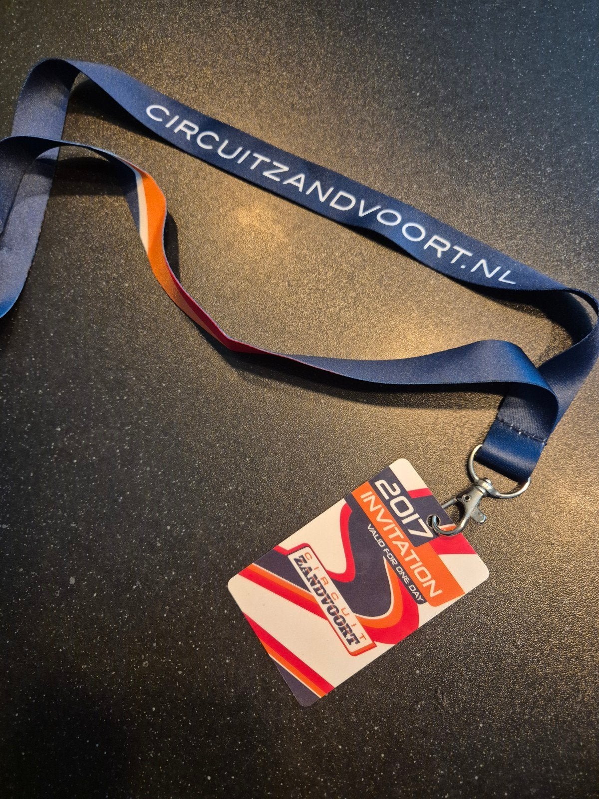 Zandvoort circuit keycord.  Origineel invited voor crewleden, Ophalen of Verzenden, Zo goed als nieuw