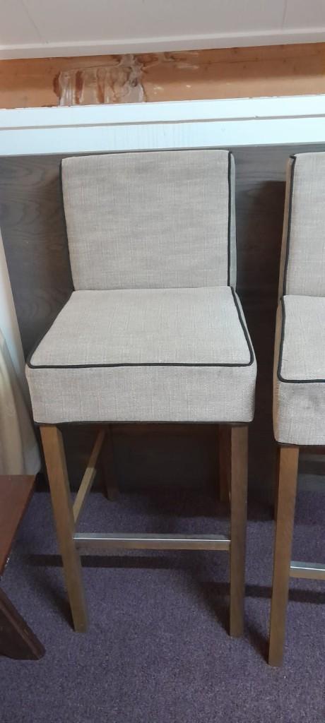 bartafel met 4 krukken, Huis en Inrichting, Tafels | Statafels, Ophalen, Zo goed als nieuw