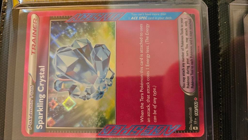 Sparkling Cristal ASPEC rare SCR 142/142, Ophalen of Verzenden