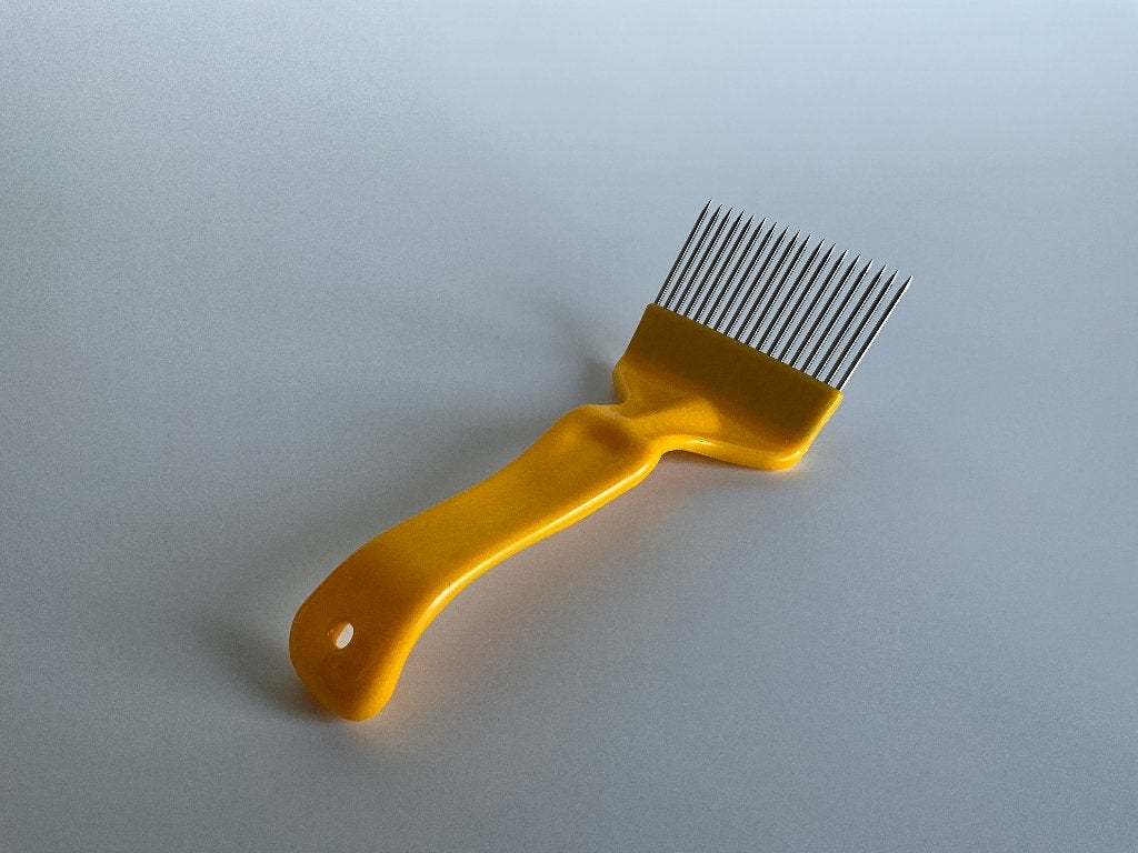 Ontzegelvork voor ontzegelen bijenraten (nieuw), Bijen