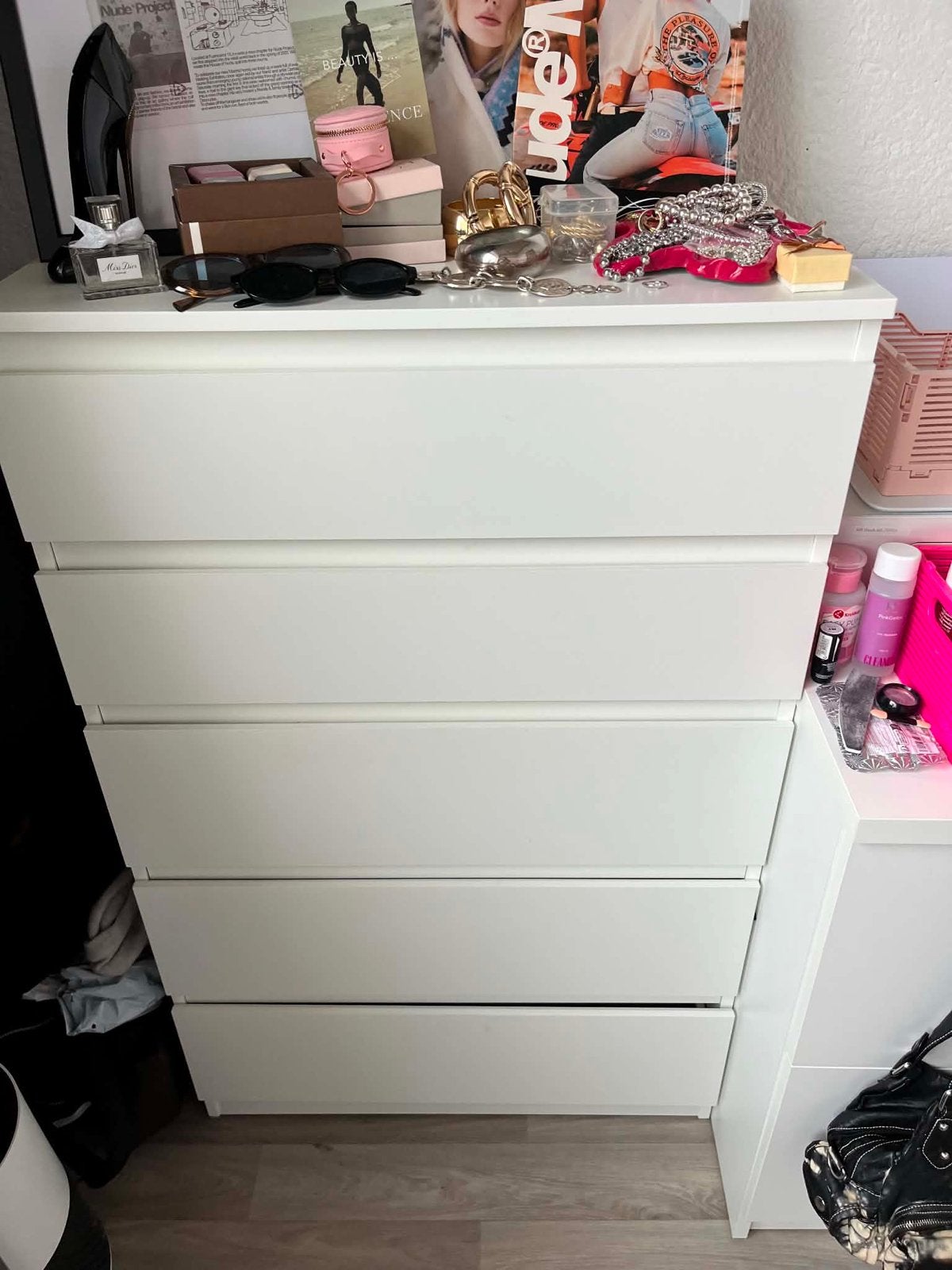 Ikea ladekast, Huis en Inrichting, Kasten | Ladekasten, 5 laden of meer, Ophalen, Gebruikt, Overige materialen