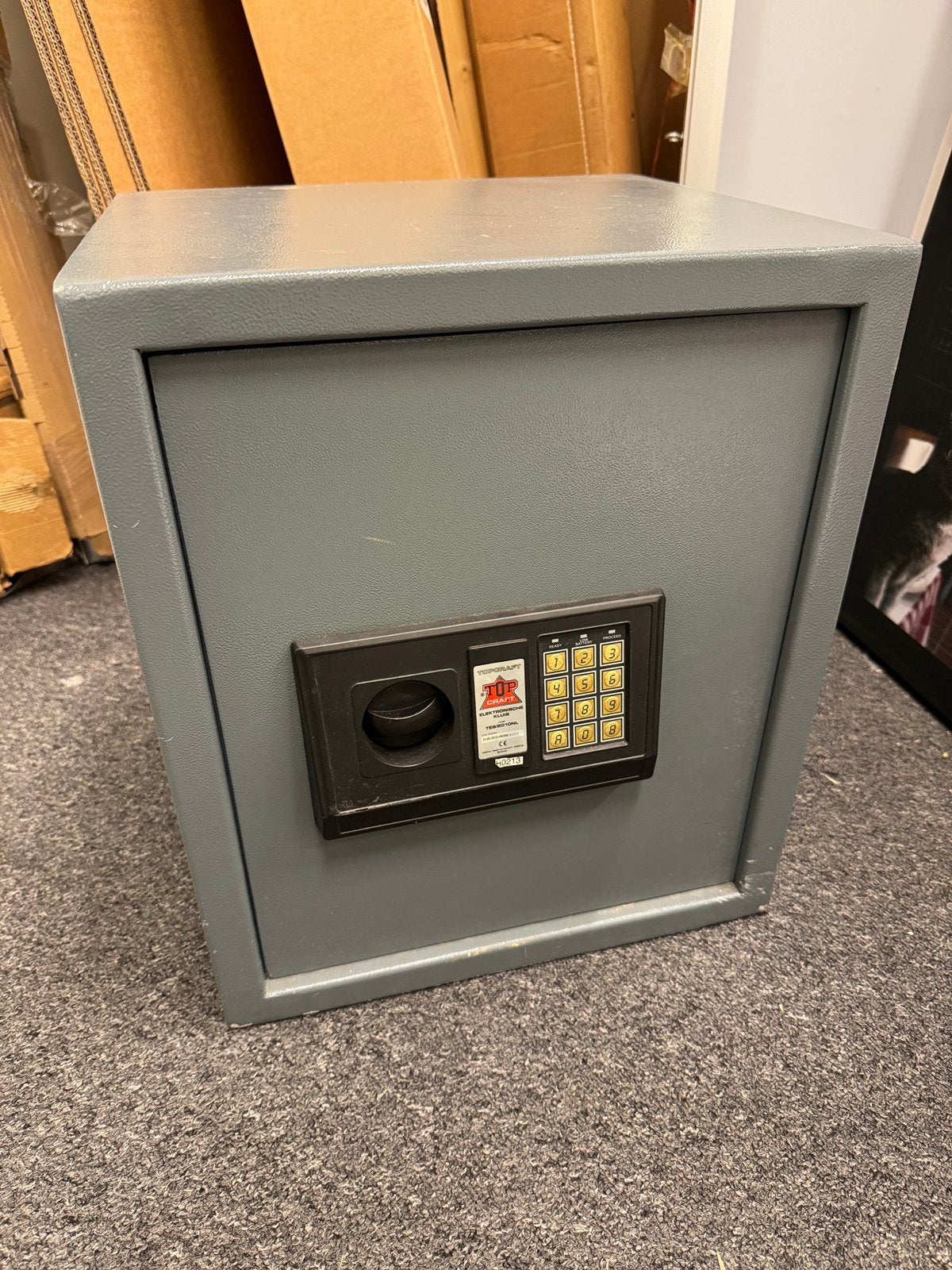 Electronische Kluis 48x41x37cm, Ophalen of Verzenden, Zo goed als nieuw