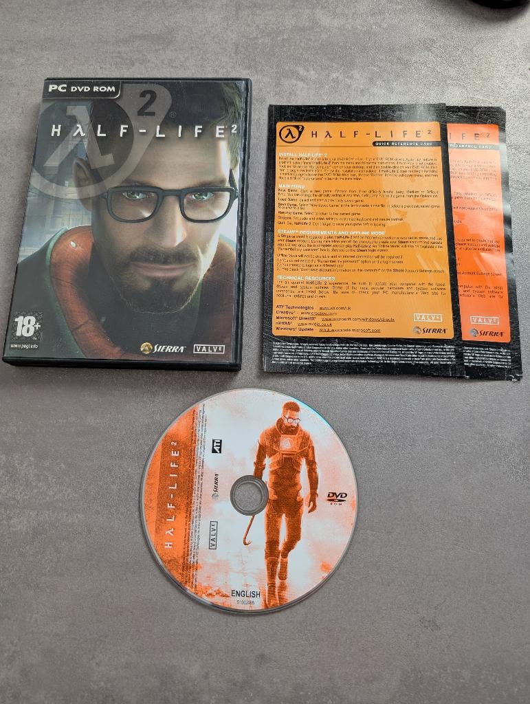 Half-life 2 PC, Spelcomputers en Games, Shooter, 1 speler, Ophalen of Verzenden, Zo goed als nieuw