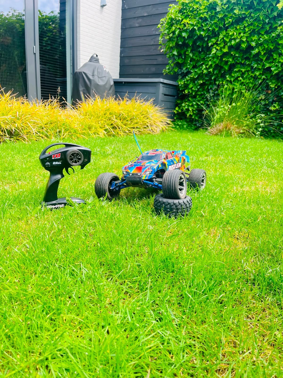 Traxxas Rustler RC auto, Ophalen, Zo goed als nieuw