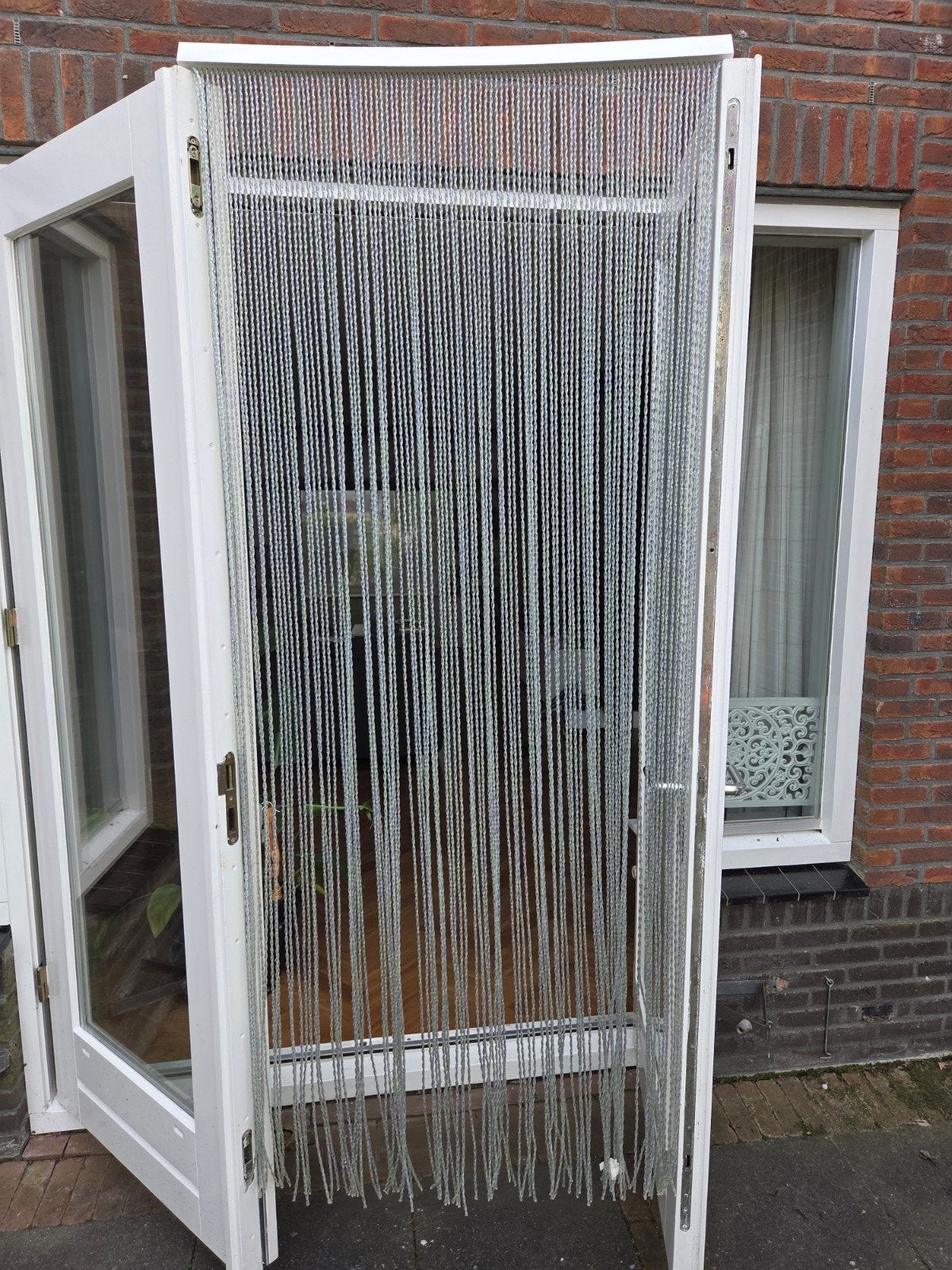 Vliegengordijn 210x90, Doe-het-zelf en Verbouw, Deuren en Horren, Ophalen, Kunststof, 200 tot 215 cm