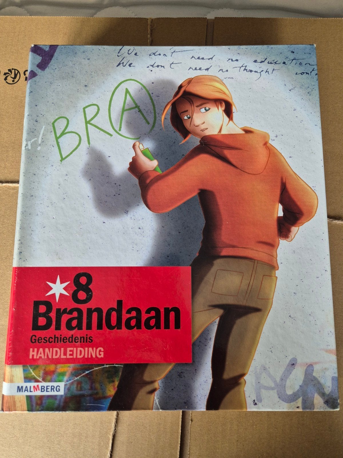 Brandaan Geschiedenis HANDLEIDING Groep 8 Malmberg, Boeken, Malmberg, Geschiedenis, Ophalen of Verzenden, Zo goed als nieuw