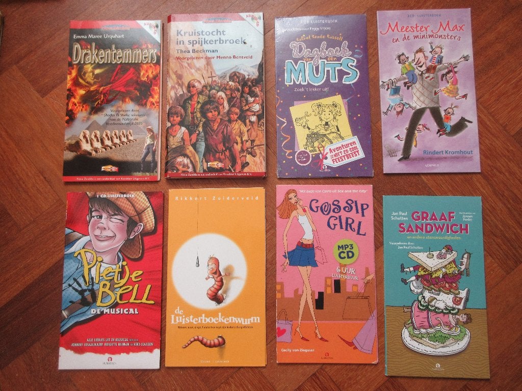 Heel veel luisterboeken ( zie omschrijving ), Boeken, Ophalen of Verzenden, Diverse auteurs, Cd, Kind