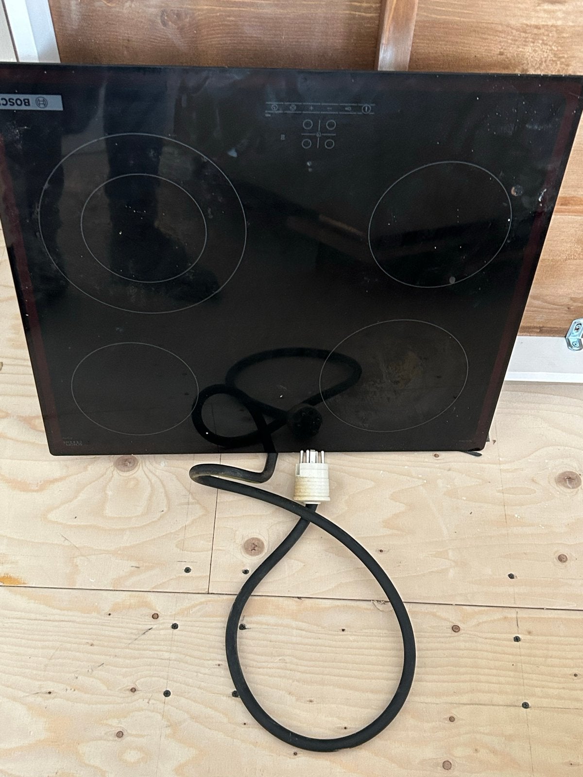 Bosch PKF611BB2E/01 Keramische Kookplaat, Ophalen, Gebruikt, Keramisch, 4 kookzones