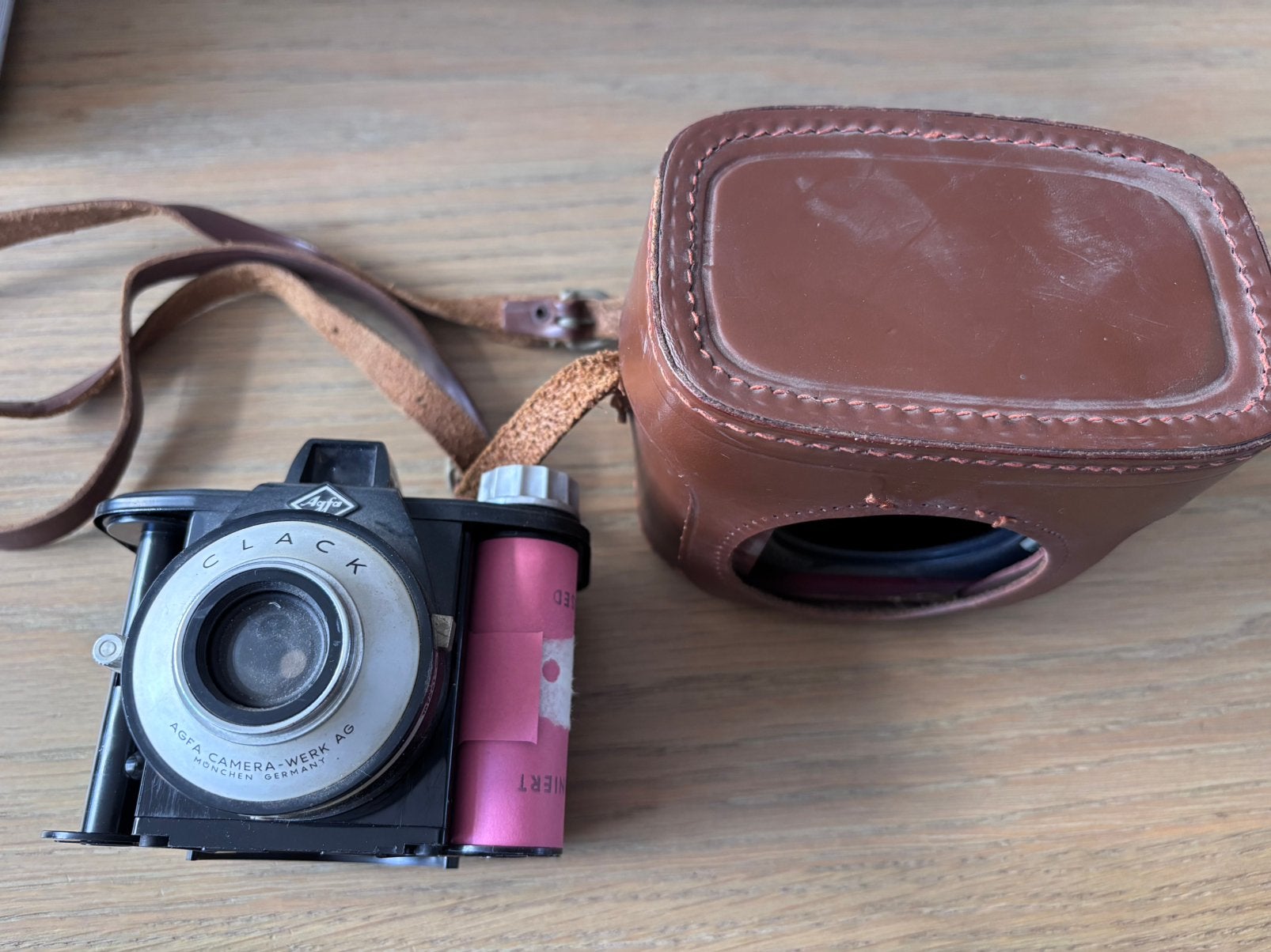Vintage Agfa Clack fotocamera, Ophalen, Gebruikt, Compact, Overige Merken