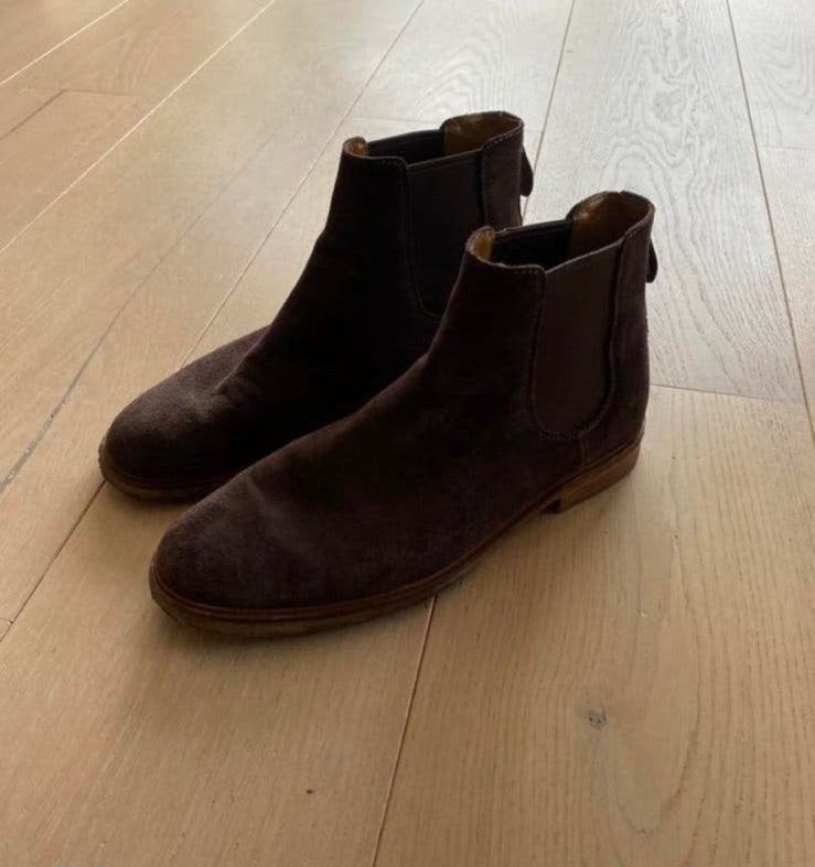 Clarks 44 nieuwstaat, Kleding | Heren, Bruin, Boots, Ophalen of Verzenden, Zo goed als nieuw