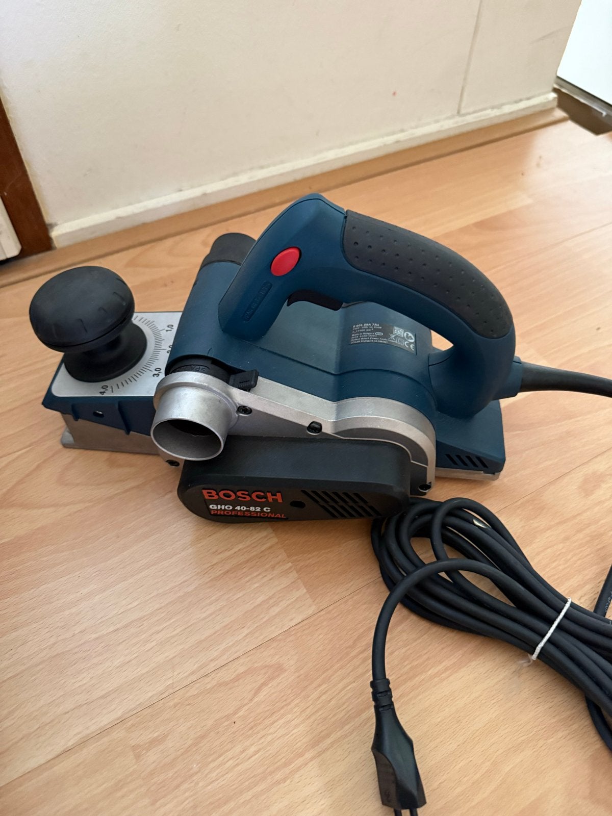 Nieuwe Bosch GHO 40-82 C schaaf met opvangbak, Ophalen of Verzenden, Nieuw, Elektrisch