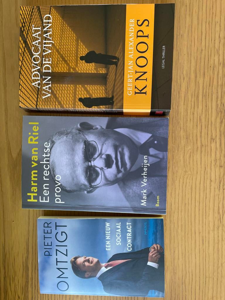 Boekenpakket: Politiek & Recht (3 boeken), Ophalen of Verzenden, Zo goed als nieuw, Nederland
