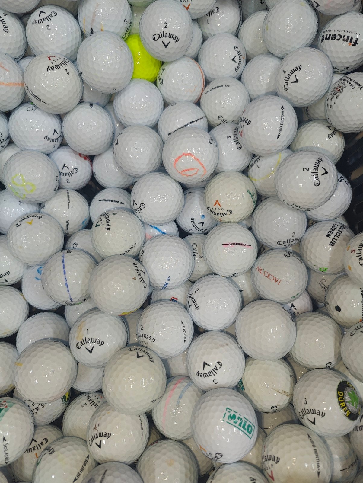 Callaway warbird golfballen AAAA kwaliteit 100 stuks, Ophalen of Verzenden, Bal(len), Callaway