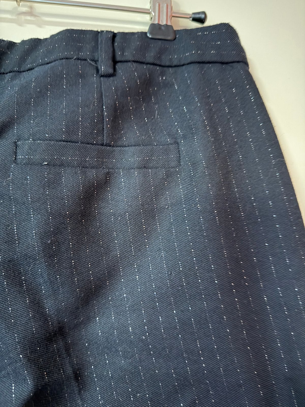 Pimkie pantalon, zwart met krijtstreep, maat 38/40, Maat 38/40 (M), Zwart, Ophalen of Verzenden, Lang