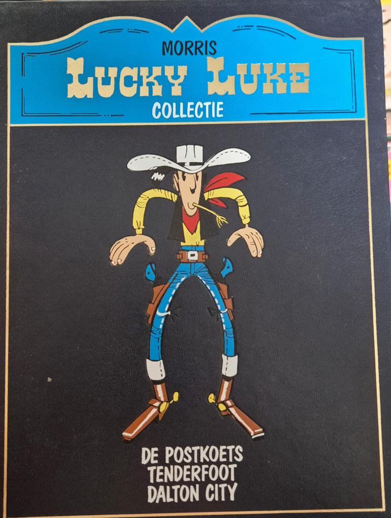 Lucky Luke Collectie: De Postkoets, Tenderfoot, Dalton City, Meerdere stripboeken, Ophalen of Verzenden, Zo goed als nieuw, Morris