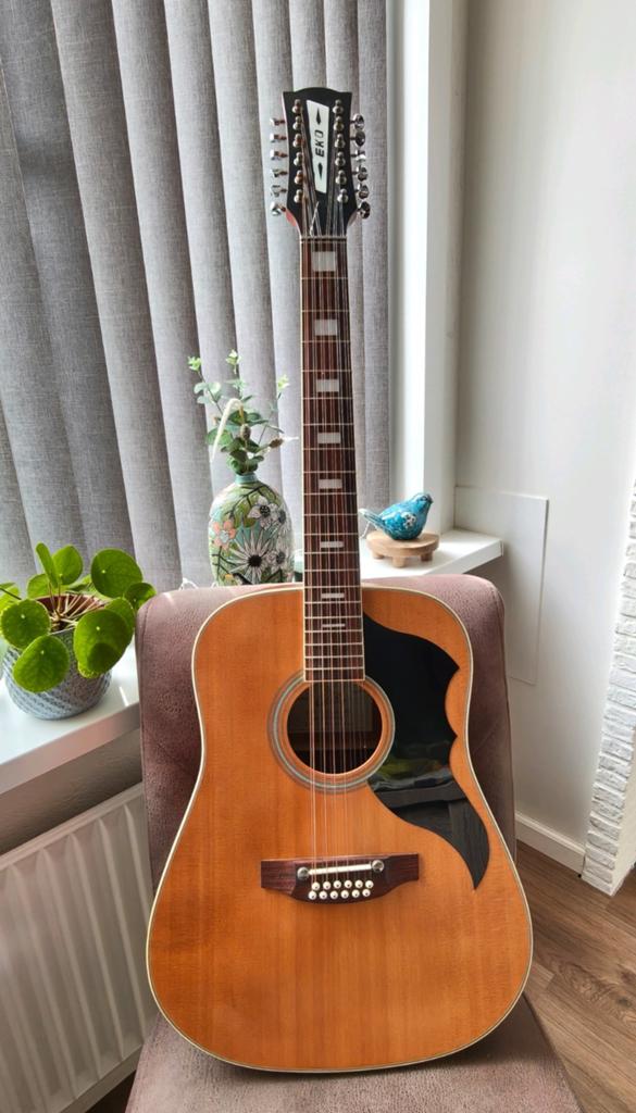 EKO Ranger 12 snarige gitaar, Ophalen, Zo goed als nieuw, Western- of Steelstringgitaar, 12-snarig
