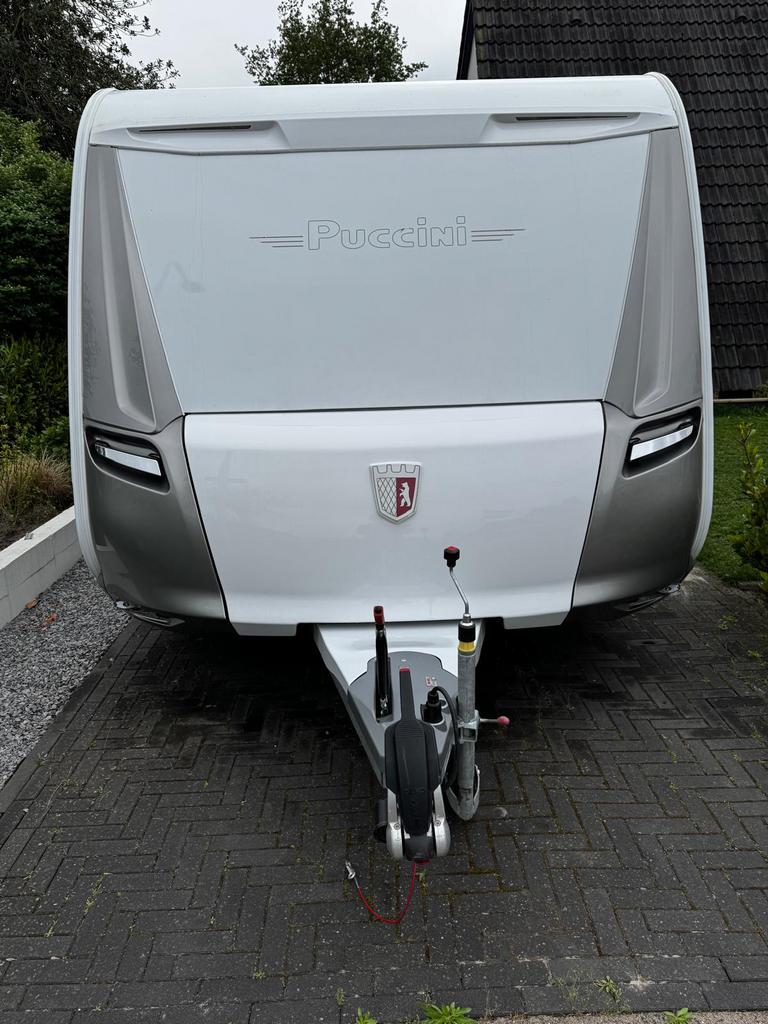 Tabbert Puccini 685 2021, Caravans en Kamperen, Caravans, Vast bed, Rondzit, Tabbert, Airco