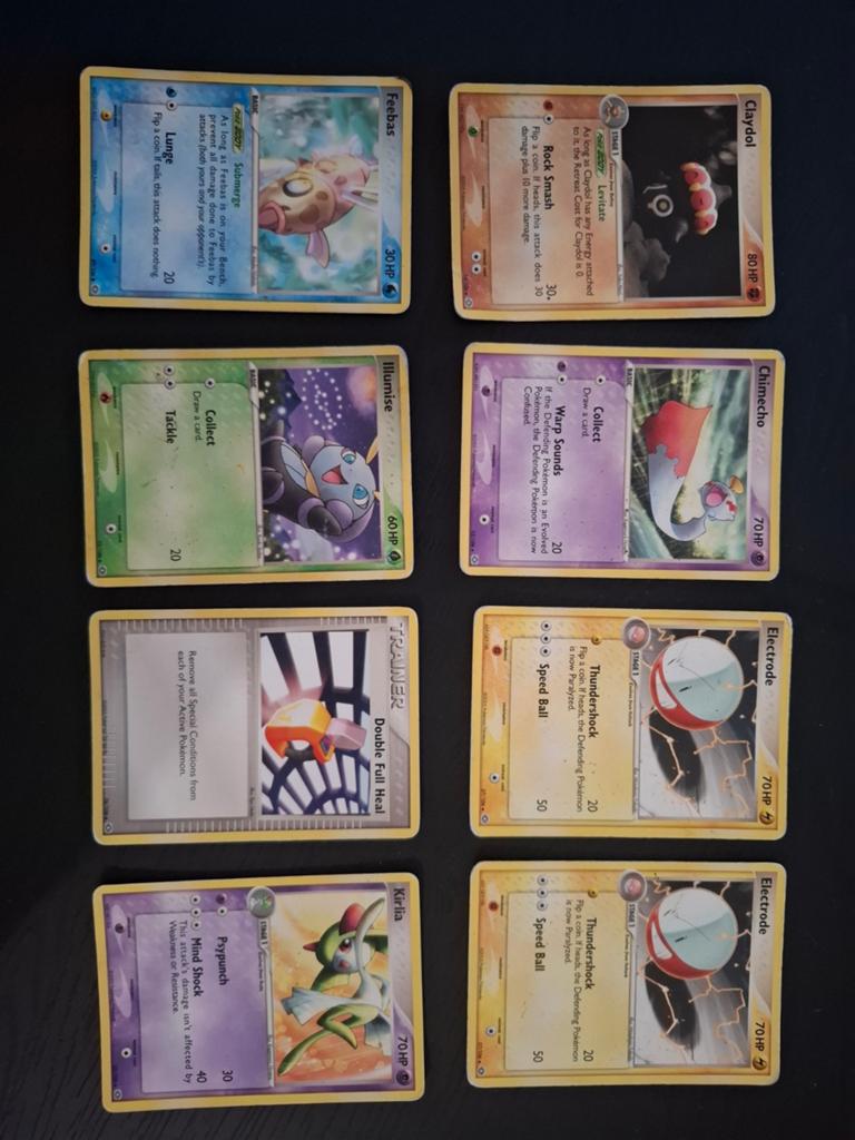 Pokémon Kaarten Set - Ex Emerald, Ophalen of Verzenden, Gebruikt, Meerdere kaarten