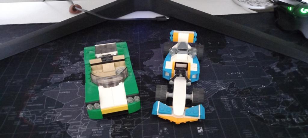 Lego Creator Green Cruiser en Extreme Engines, Ophalen of Verzenden, Gebruikt, Overige merken