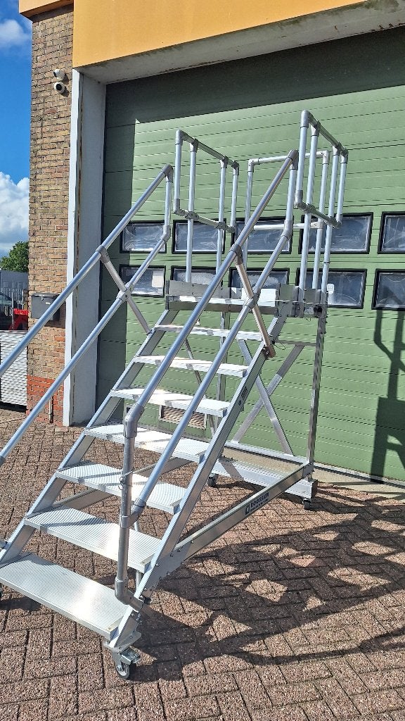 Magazijntrap Bordestrap boottrap bordeshoogte  160 cm, Doe-het-zelf en Verbouw, Ophalen, Trap, Zo goed als nieuw, Minder dan 2 meter
