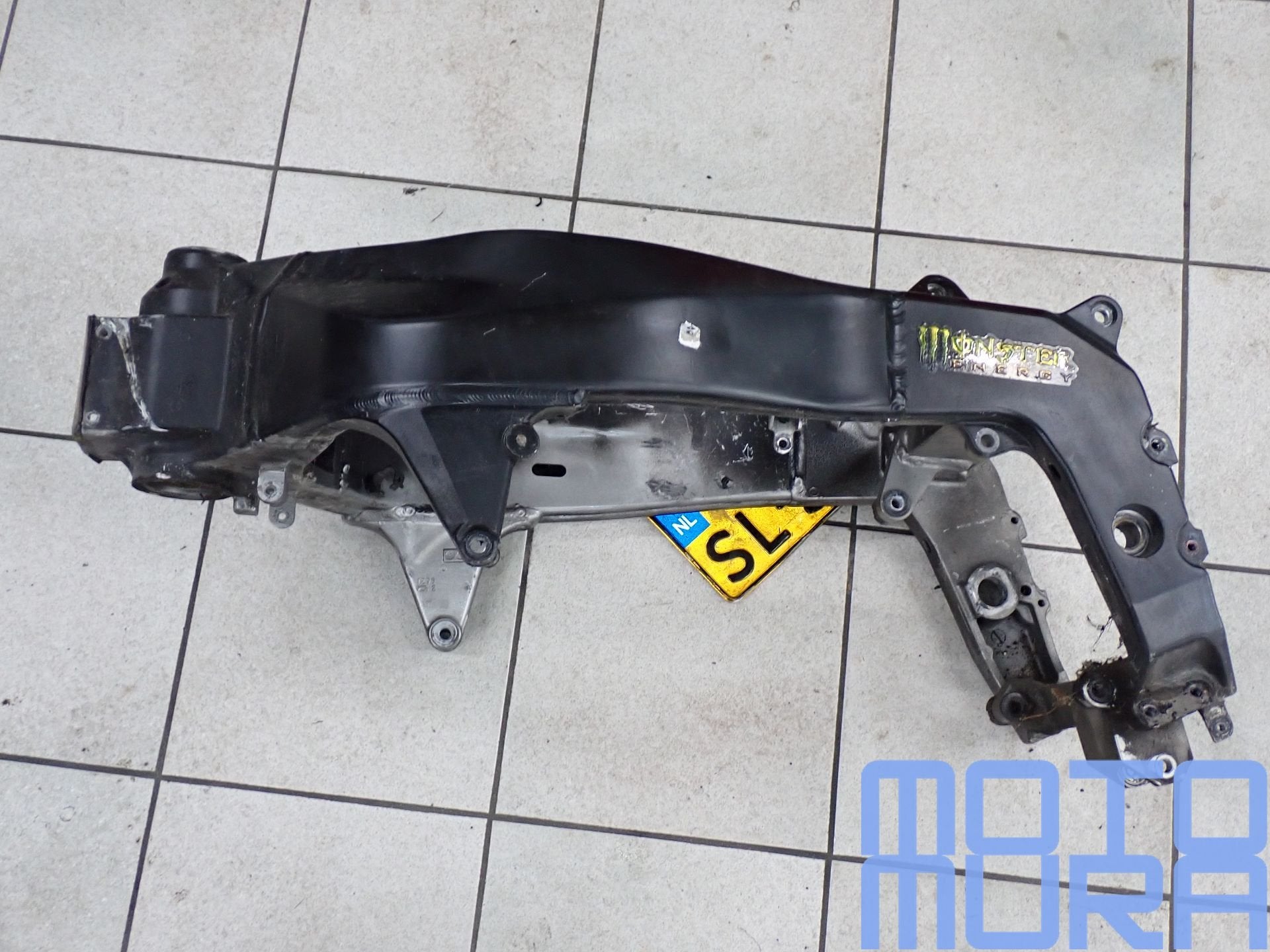 Kawasaki ZX6R 636 2003 - 2004 frame met NL kenteken hoofdfra, Motoren, Onderdelen | Kawasaki, Ophalen of Verzenden