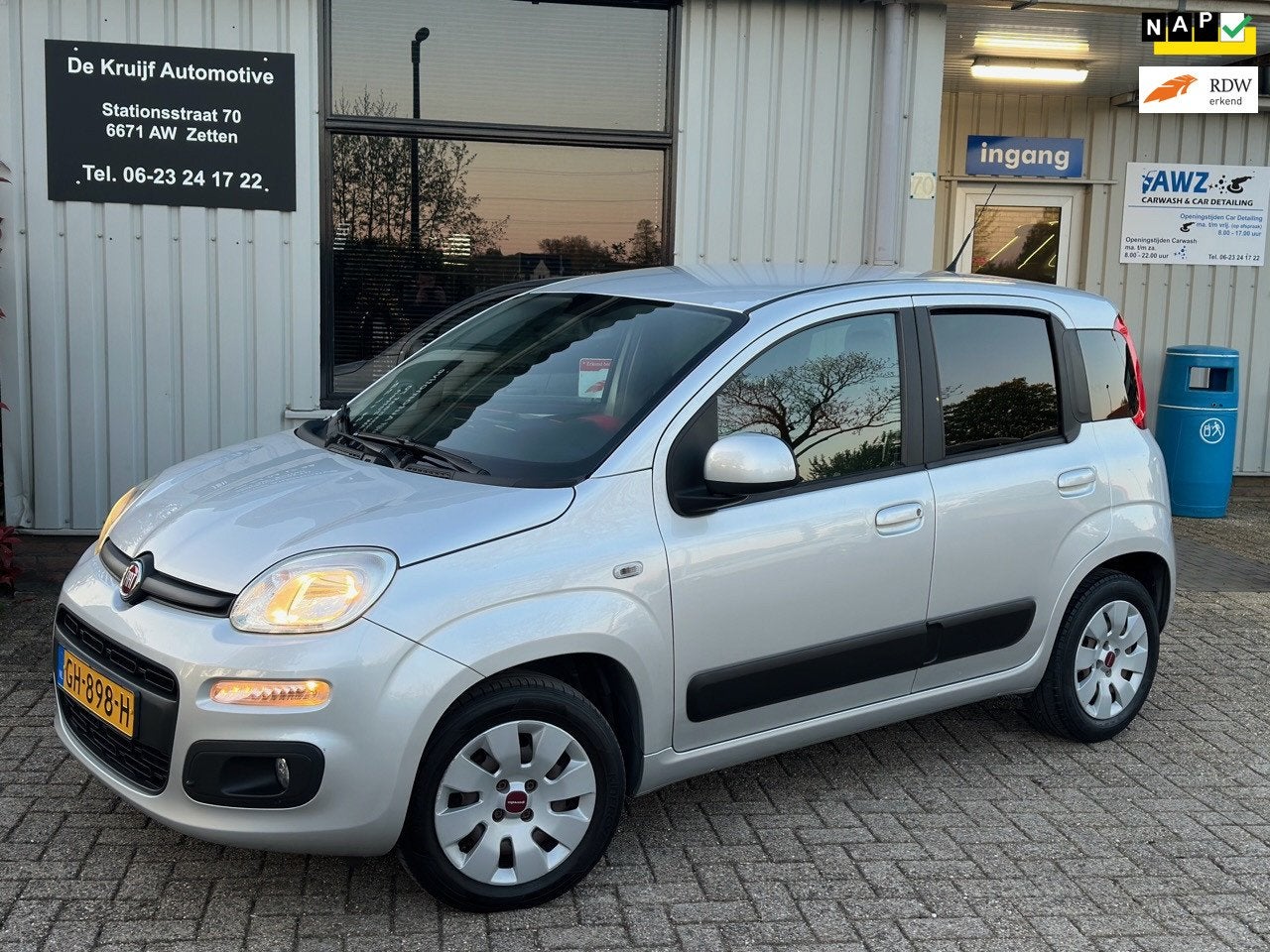 Fiat Panda 0.9 TwinAir Lounge|AUTOMAAT|CLIMATECONTROL|PDC|NA, Auto's, Automatische klimaatregeling, Stof, Euro 6, Panda