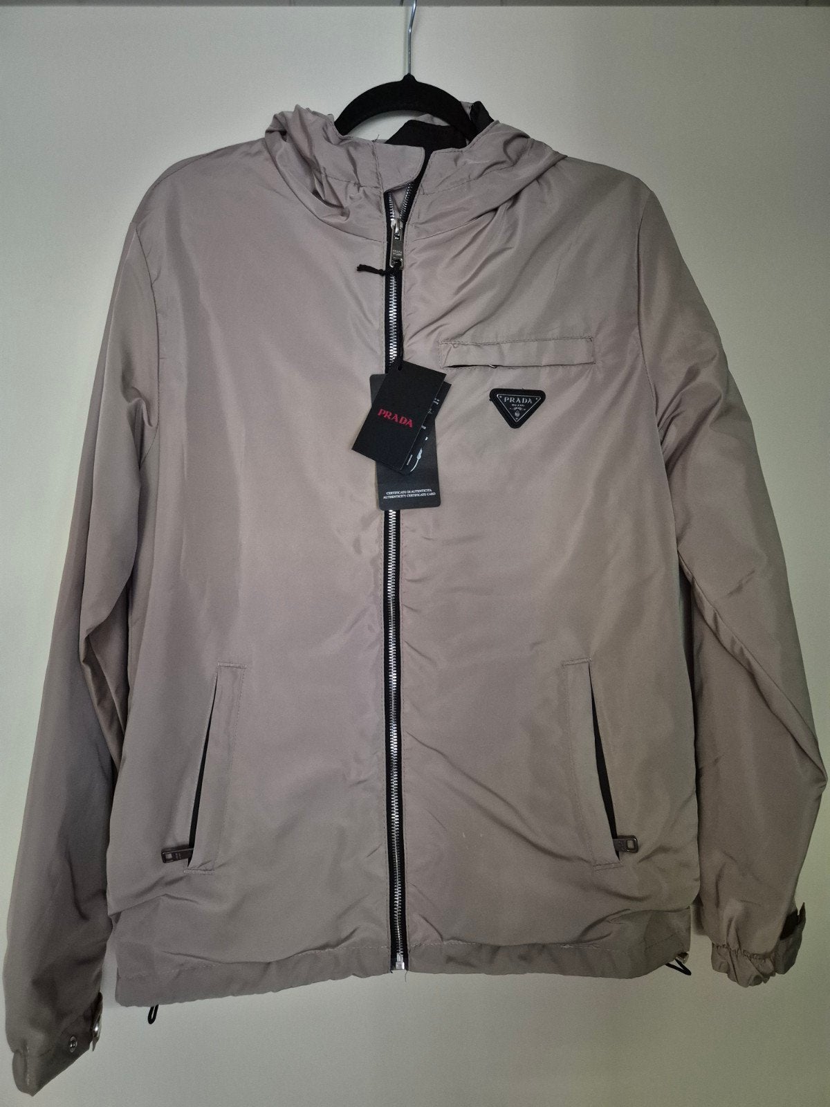 windbreaker prada  nieuw, Ophalen of Verzenden, Nieuw, Maat 56/58 (XL), Zwart