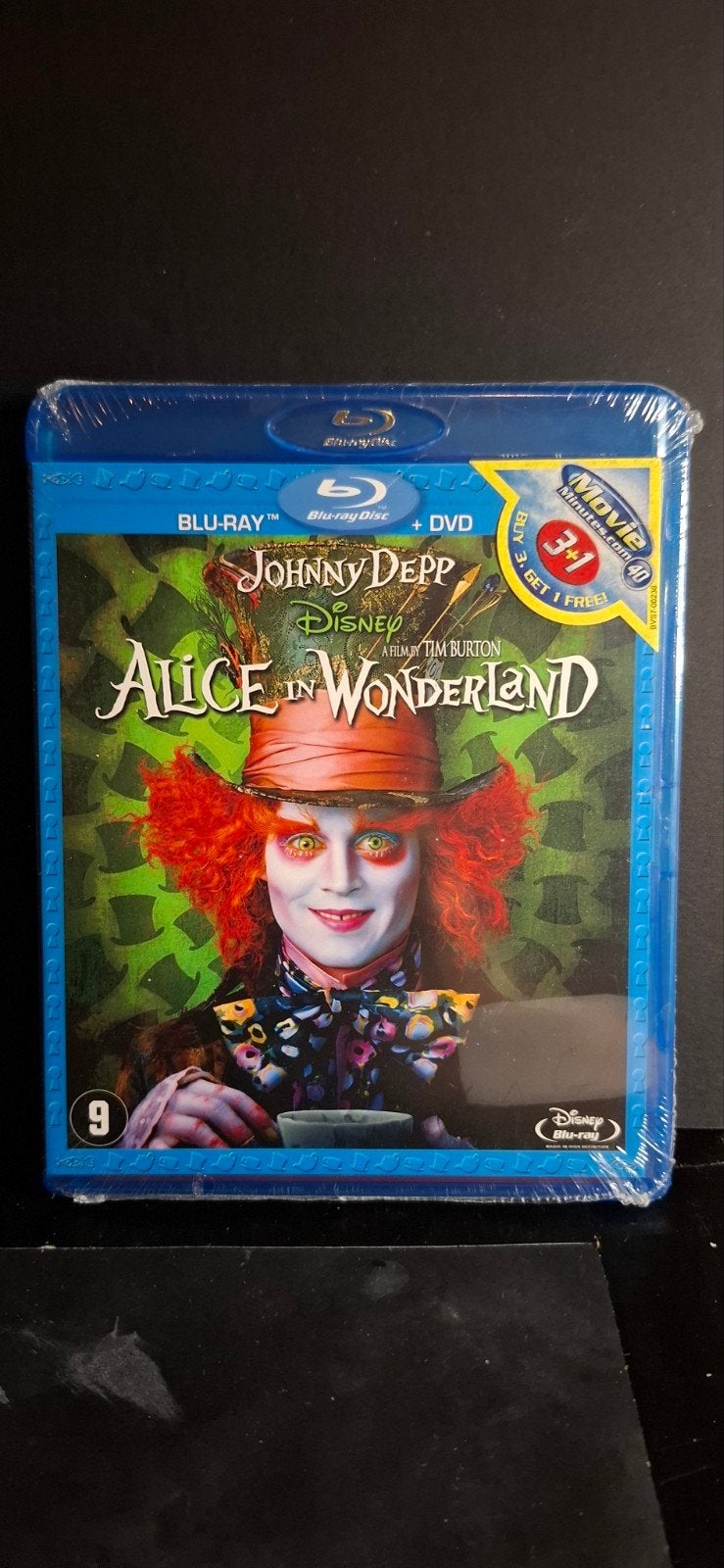 Alice in Wonderland Blu-ray + DVD (Nieuw in verpakking), Ophalen of Verzenden, Nieuw in verpakking, Tekenfilms en Animatie